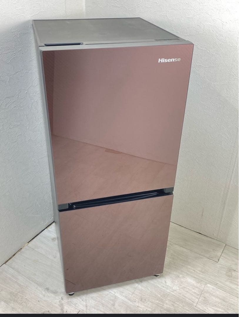 【メルカリ市限定】送料無料、設置無料　冷蔵庫 2ドア ハイセンス 134L