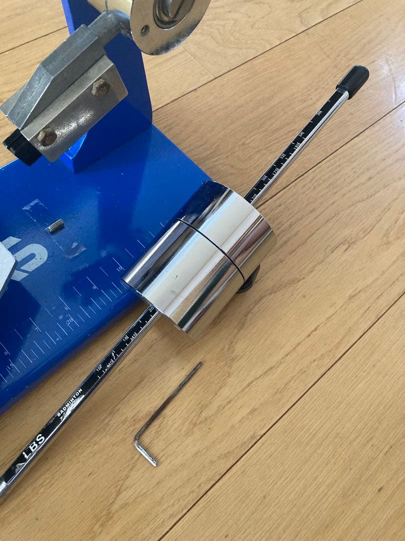 イグナス　分銅式　テニスガット張り機