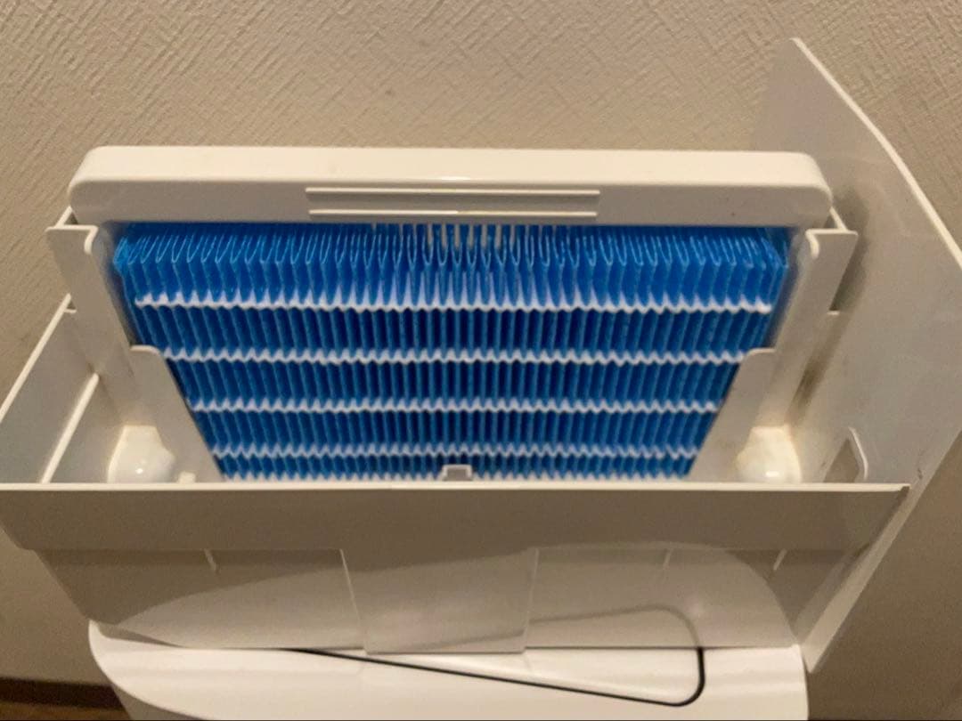 【美品】2021年製 SHARP シャープ 加湿空気清浄機 KI-NS40-W