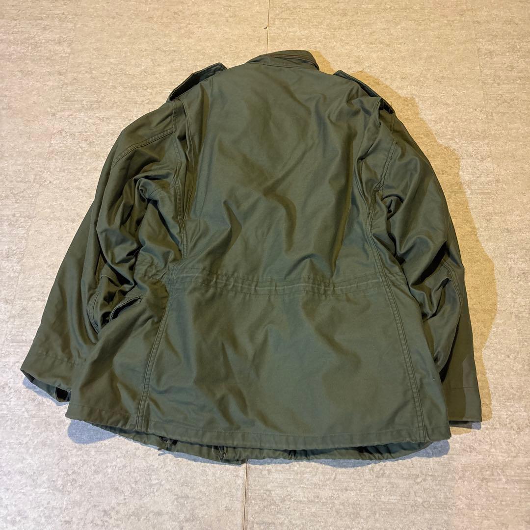 80s vintage ALPHA M-65 ミリタリージャケット USA製