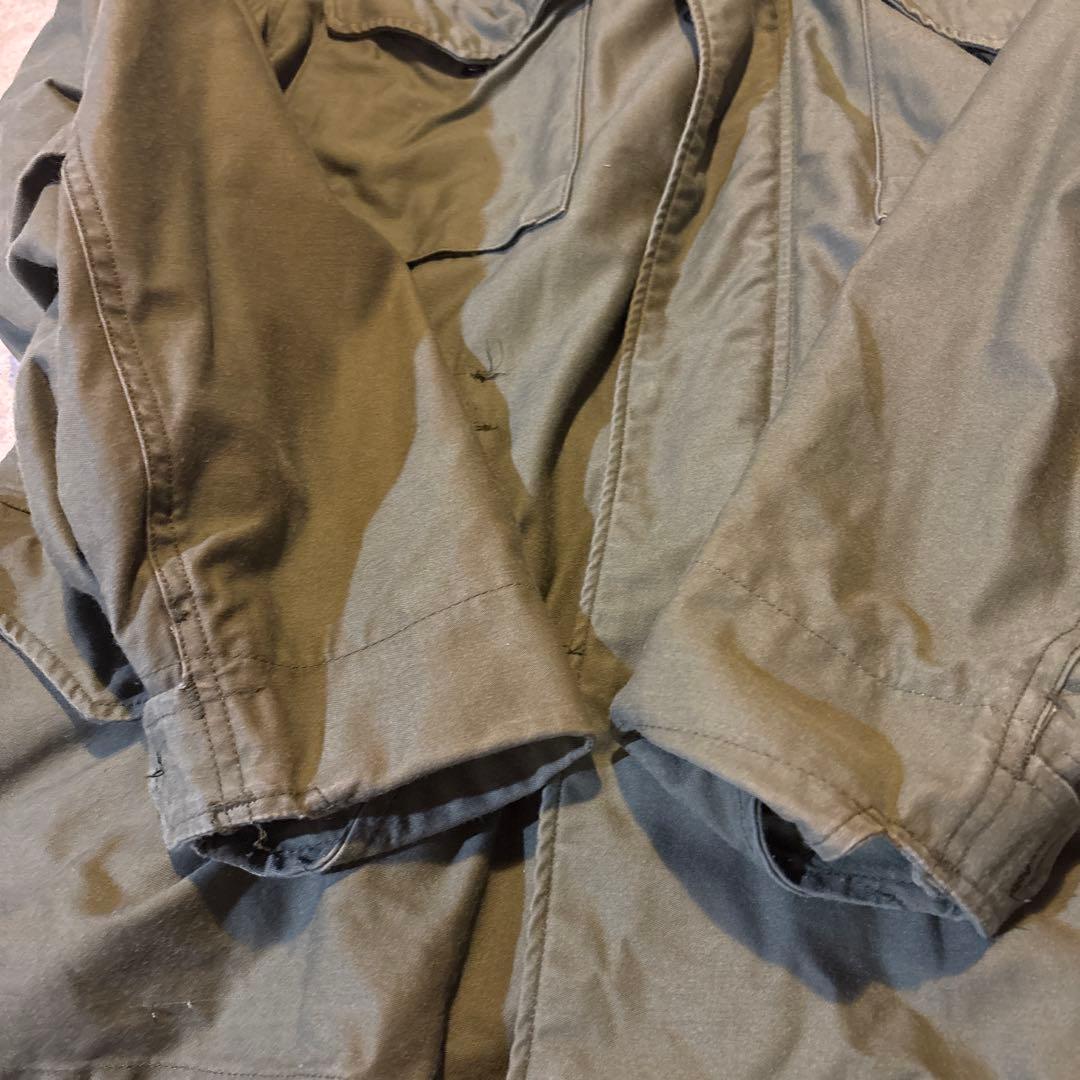 80s vintage ALPHA M-65 ミリタリージャケット USA製