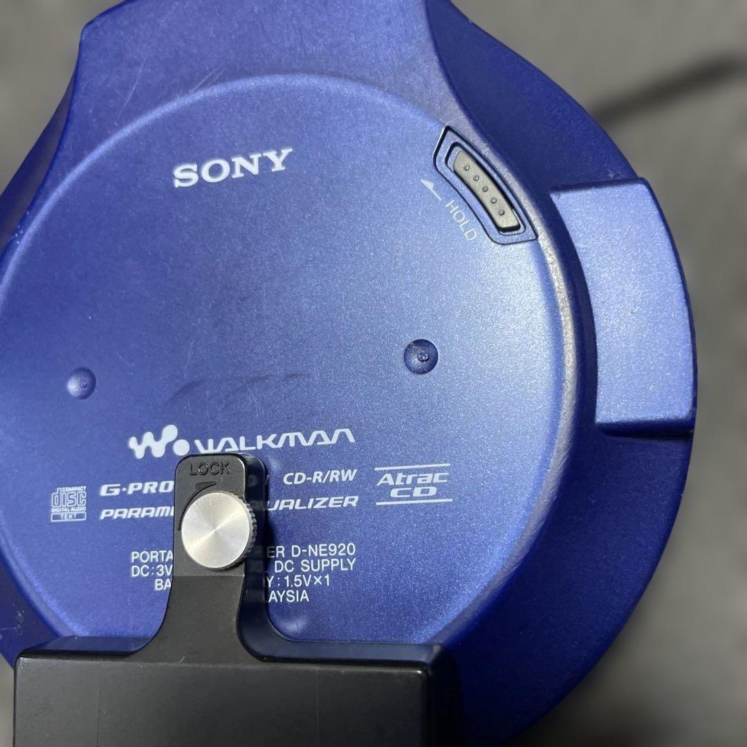 SONY D-NE920 EBP-J101 本体と乾電池ケース　ジャンク　06年