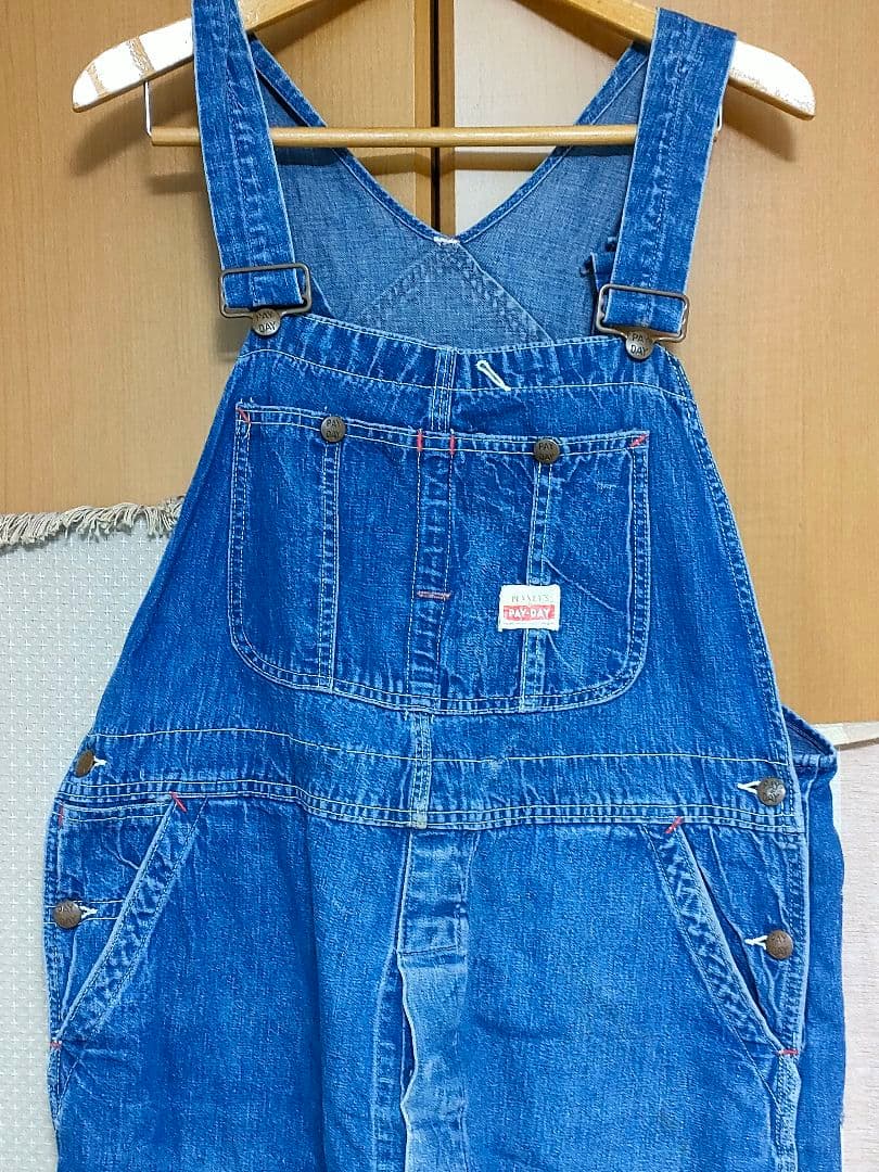G*M様 PAY-DAY デニムオーバーオール 50's ビンテージデニム