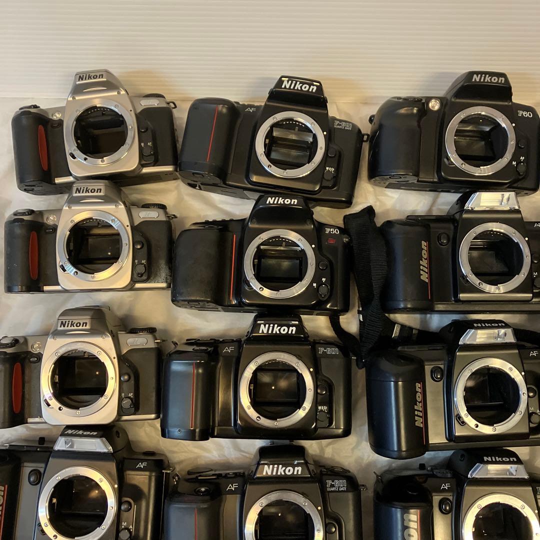 フイルムカメラ　18個　まとめ売り　NIKON セット　ジャンク　デジカメ3個