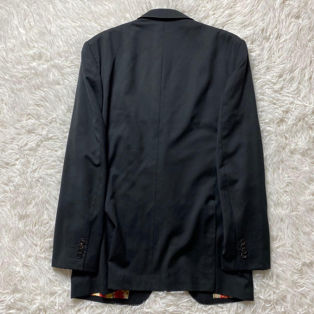 しのかりポールスミス セットアップ　スーツ　花柄　高級生地　ステッチ加工