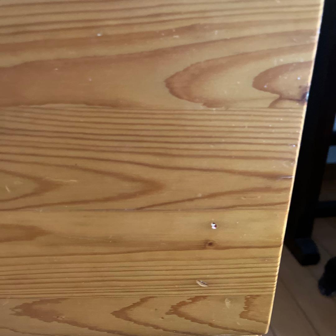 パイン材3段チェスト　送料込み