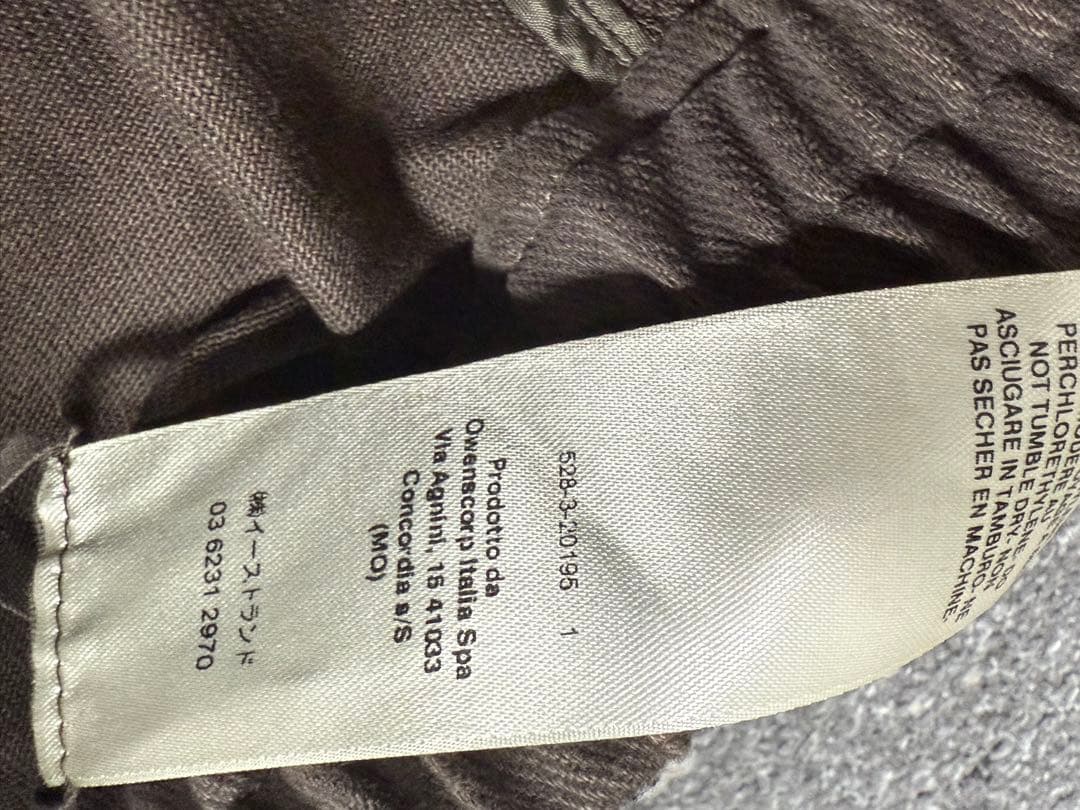 パンツ Rick Owens 22AW DRAWSTRING SLIM LONG 48