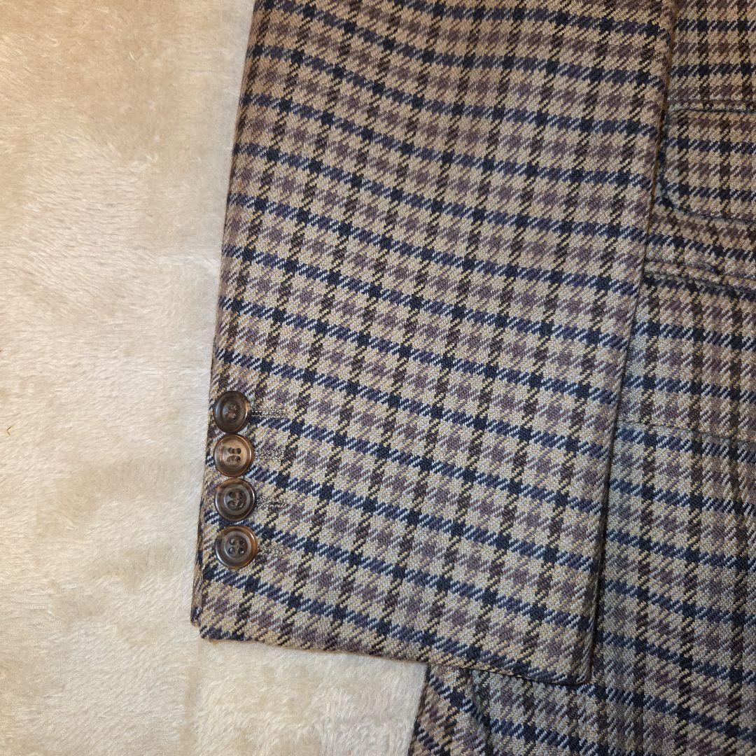 レナウン THE BRITISH HERITAGE A5スーツ 千鳥格子チェック