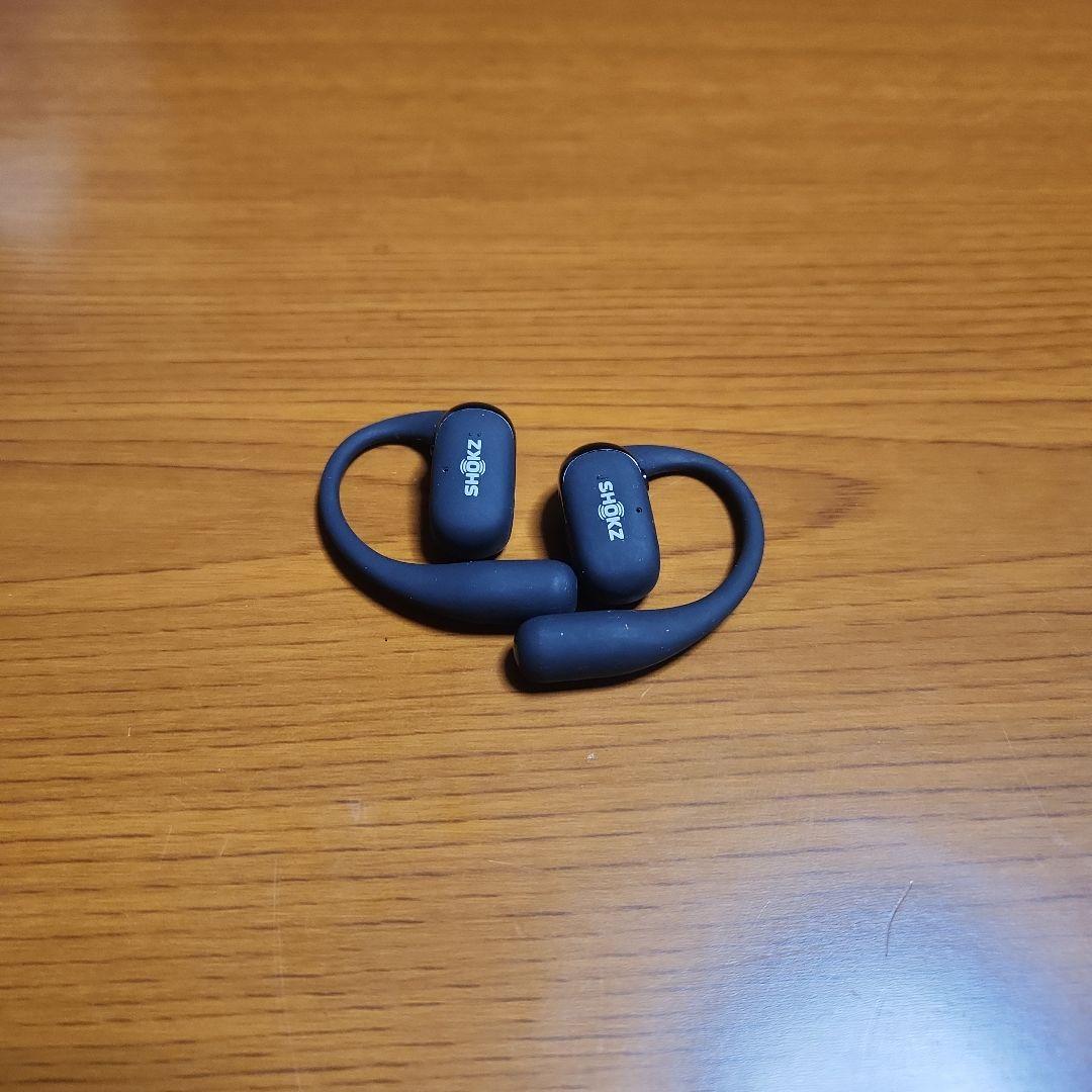 Shokz ワイヤレスイヤホン ブラック