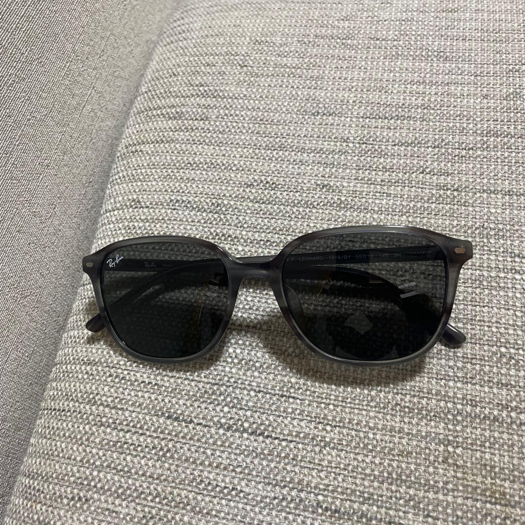 キートン様　RayBan LEONARD RB2193-F グレー