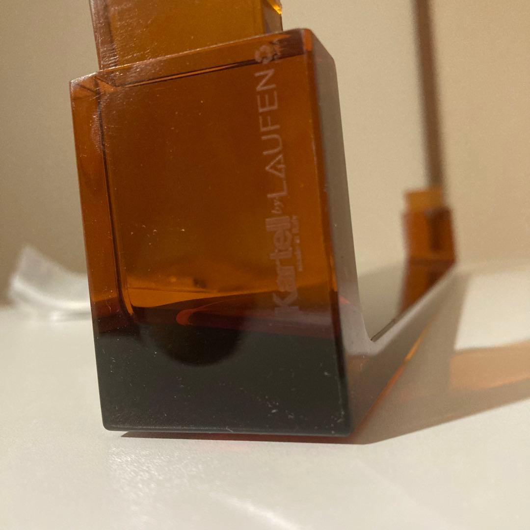 Kartell カルテル　タオルハンガー　RAIL レイル45 アンバー