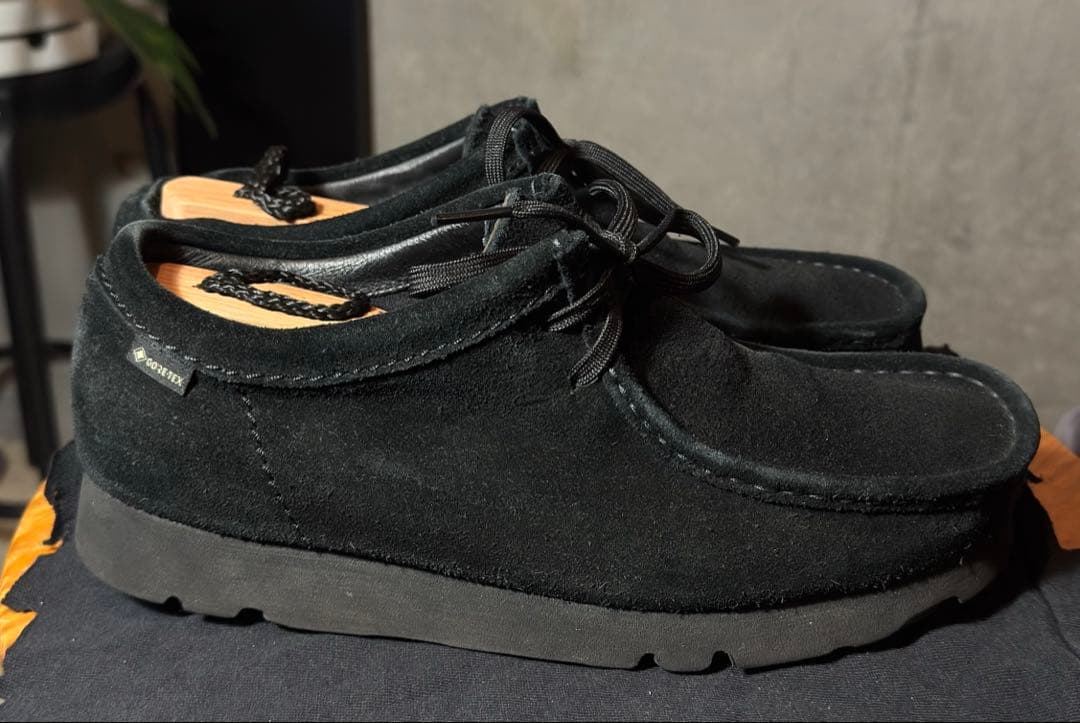 Clarks GORE-TEX ワラビー　BLACK