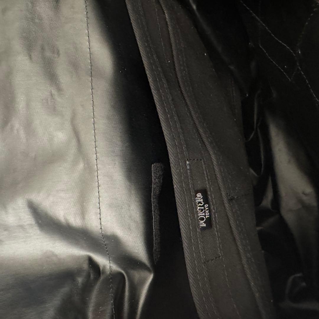 PORTER ブラック メッセンジャーバッグ大容量　黒