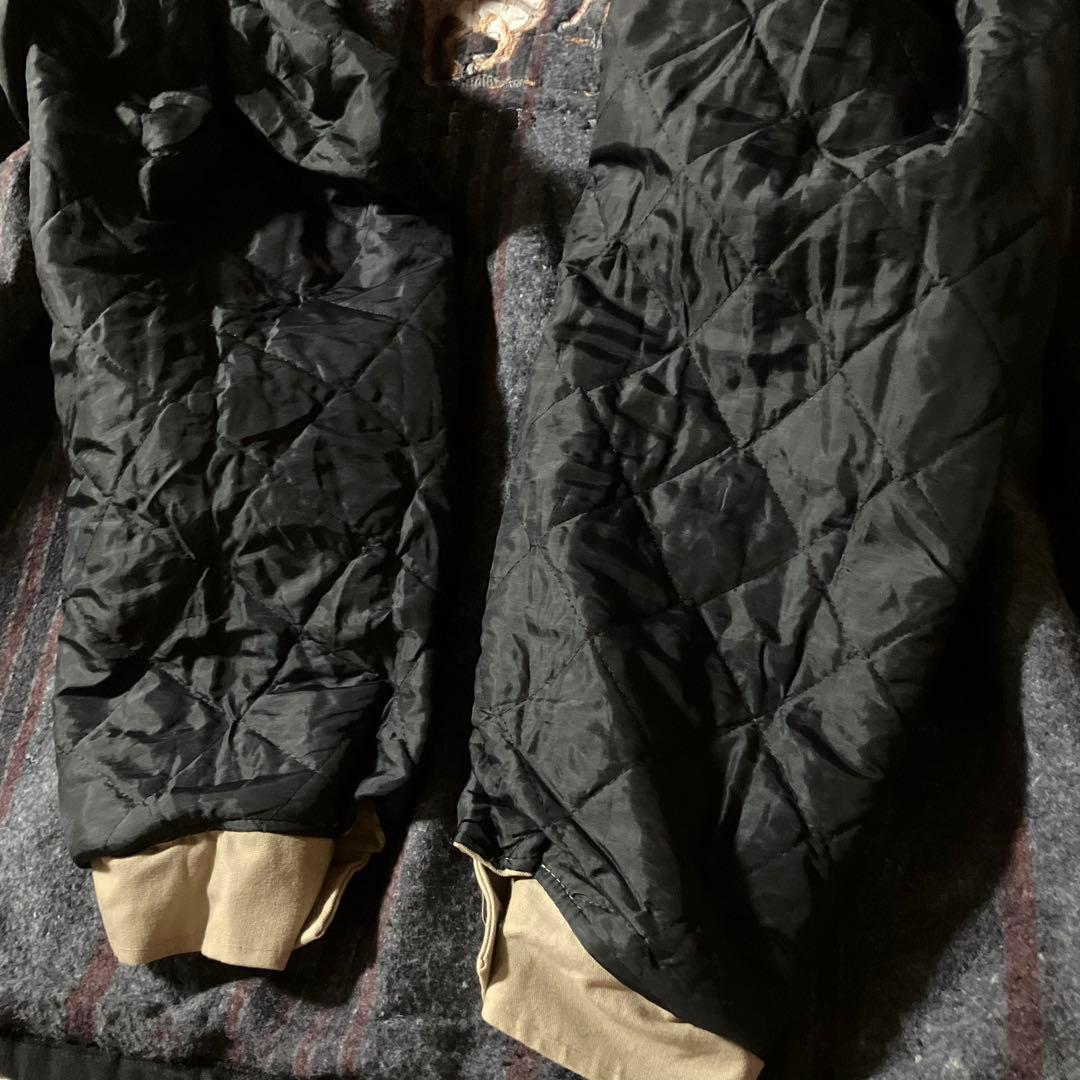 Carolina様☆USA製vintage激レア刺繍デザインダックカバーオールジ