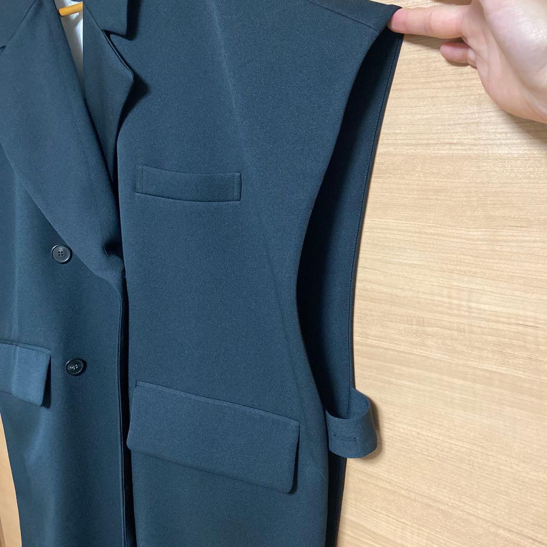 メゾンスペシャル　ハイカウントオーバージレ　ブラック　ほぼ新品