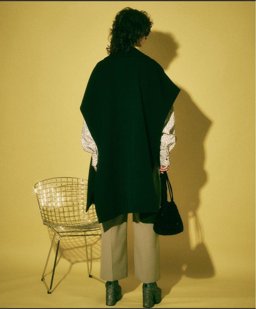 メゾンスペシャル　ハイカウントオーバージレ　ブラック　ほぼ新品