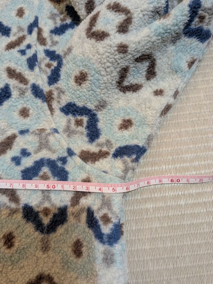 ぴ*ざ様 【L】patagonia フリース スナップT 柄　スノー