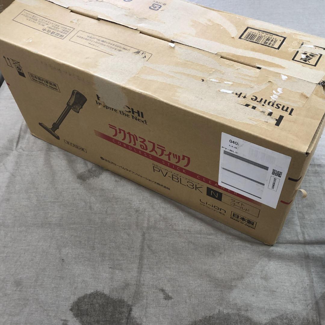 24年製 日立 コードレス スティッククリーナー PV-BL3K