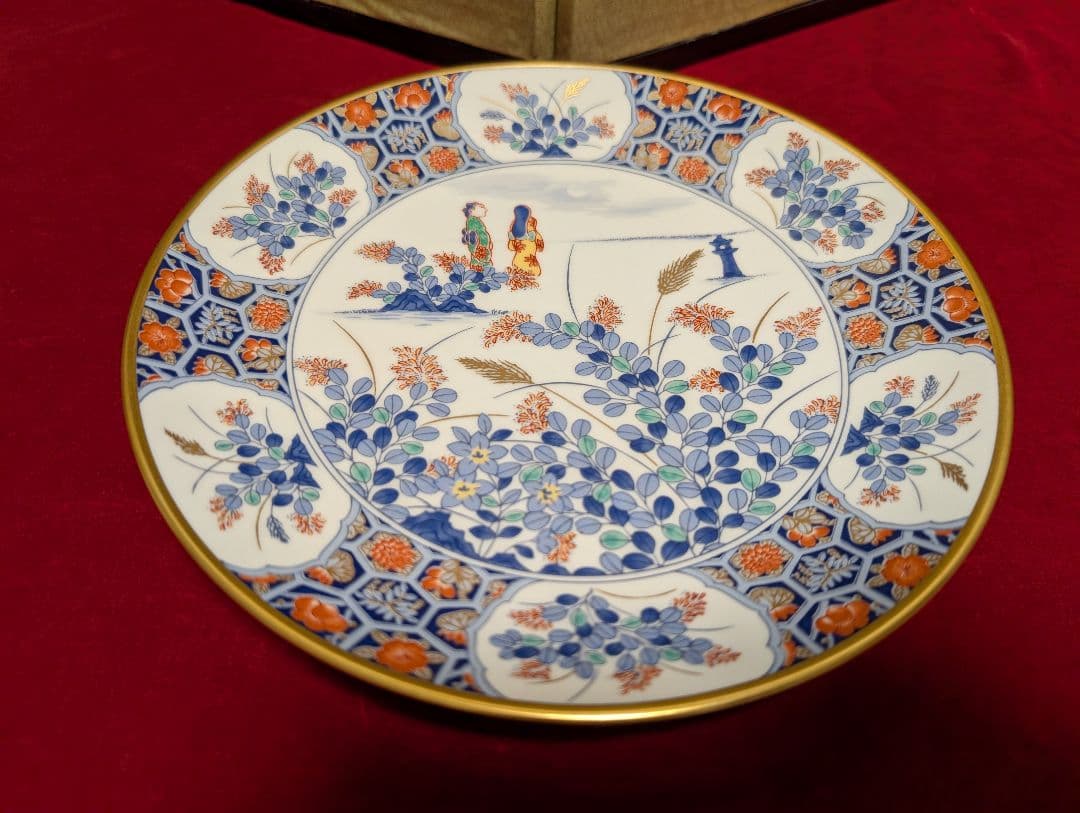 香蘭社　絵皿　飾り皿　6枚