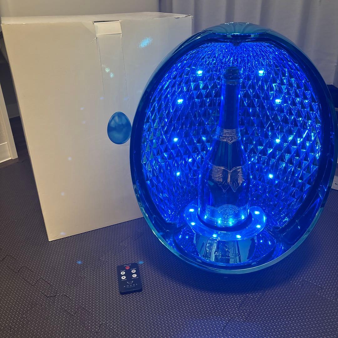 エンジェル エッグ ブルー 空き瓶 リモコン付き 動作確認済み