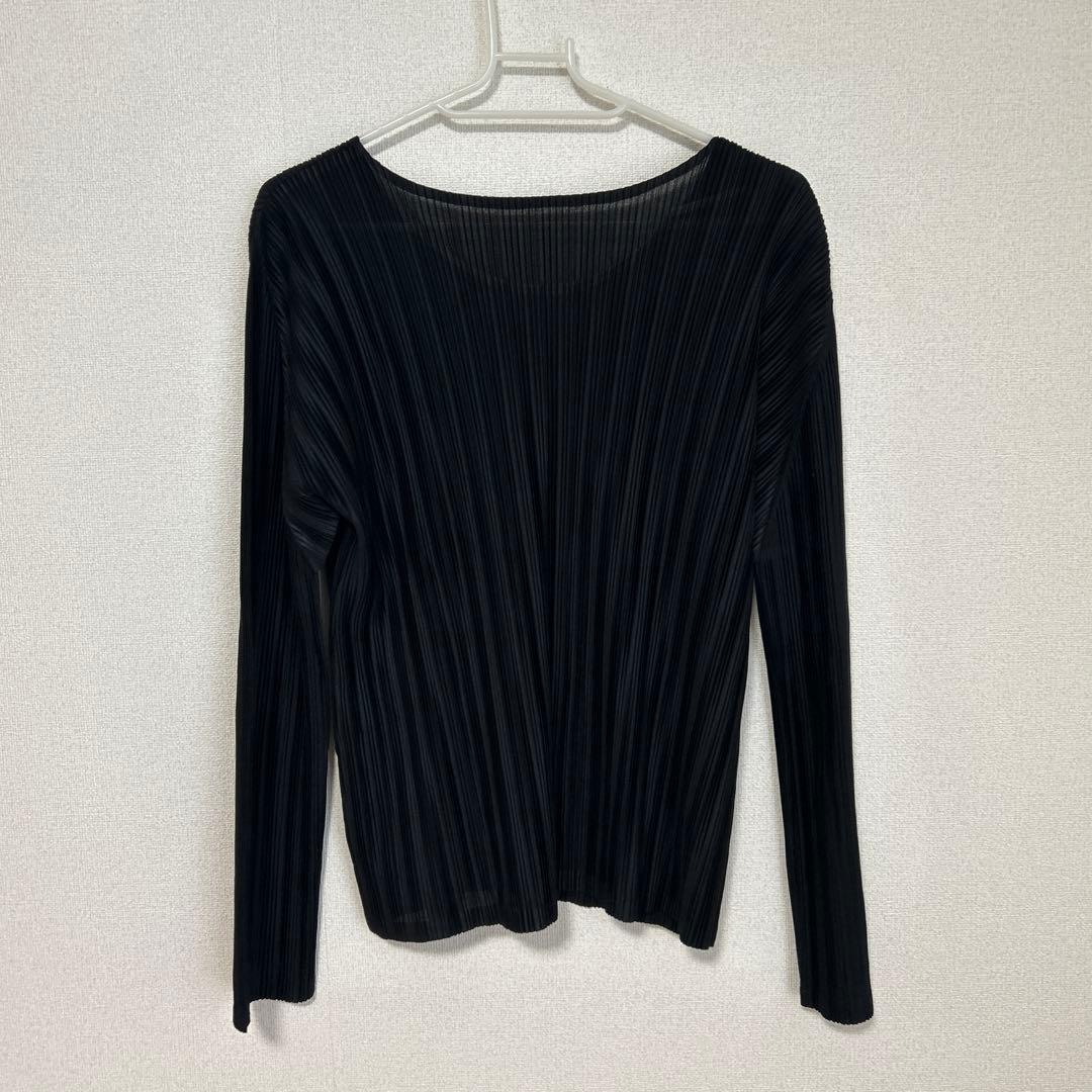 PLEATS PLEASE プリーツプリーズ ブラック サイズ3 カットソー