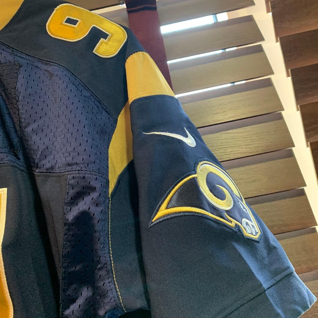 Nike NFL LOSANGELS Rams 91番 ユニフォーム古着