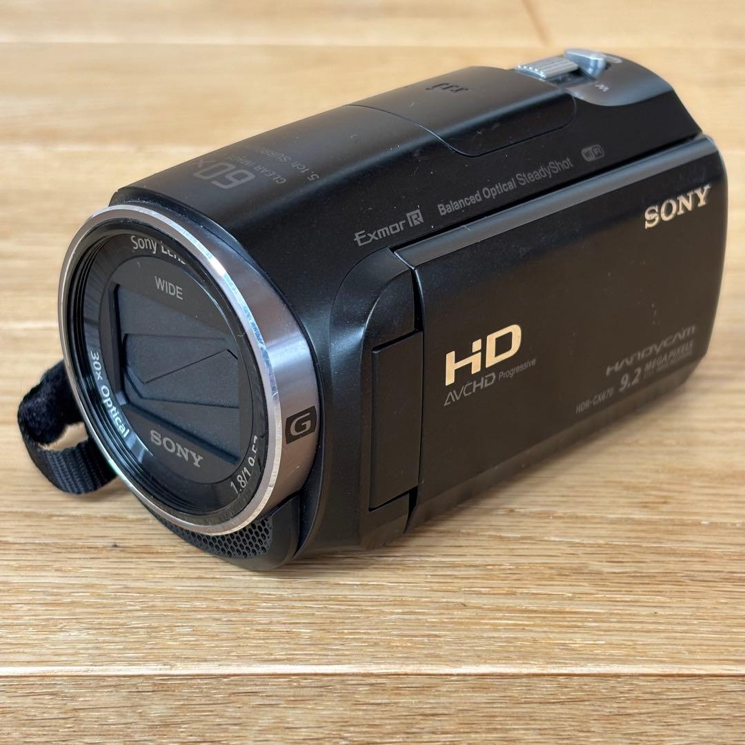 SONY ハンディカム HDR-CX670 手ブレ補正◎ ブラック