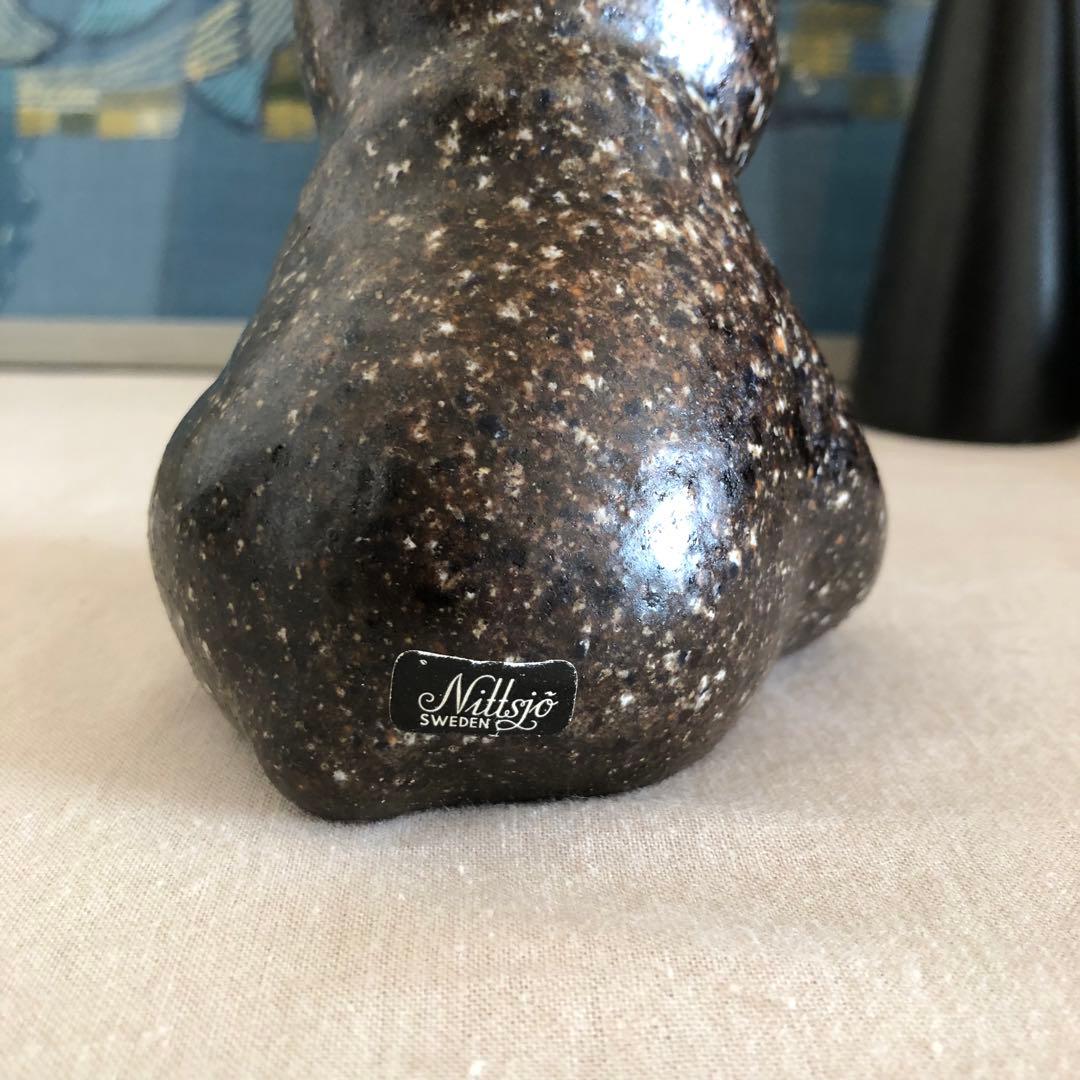 北欧　NITTSJO Thomas Hellstrom クマ　アンティーク