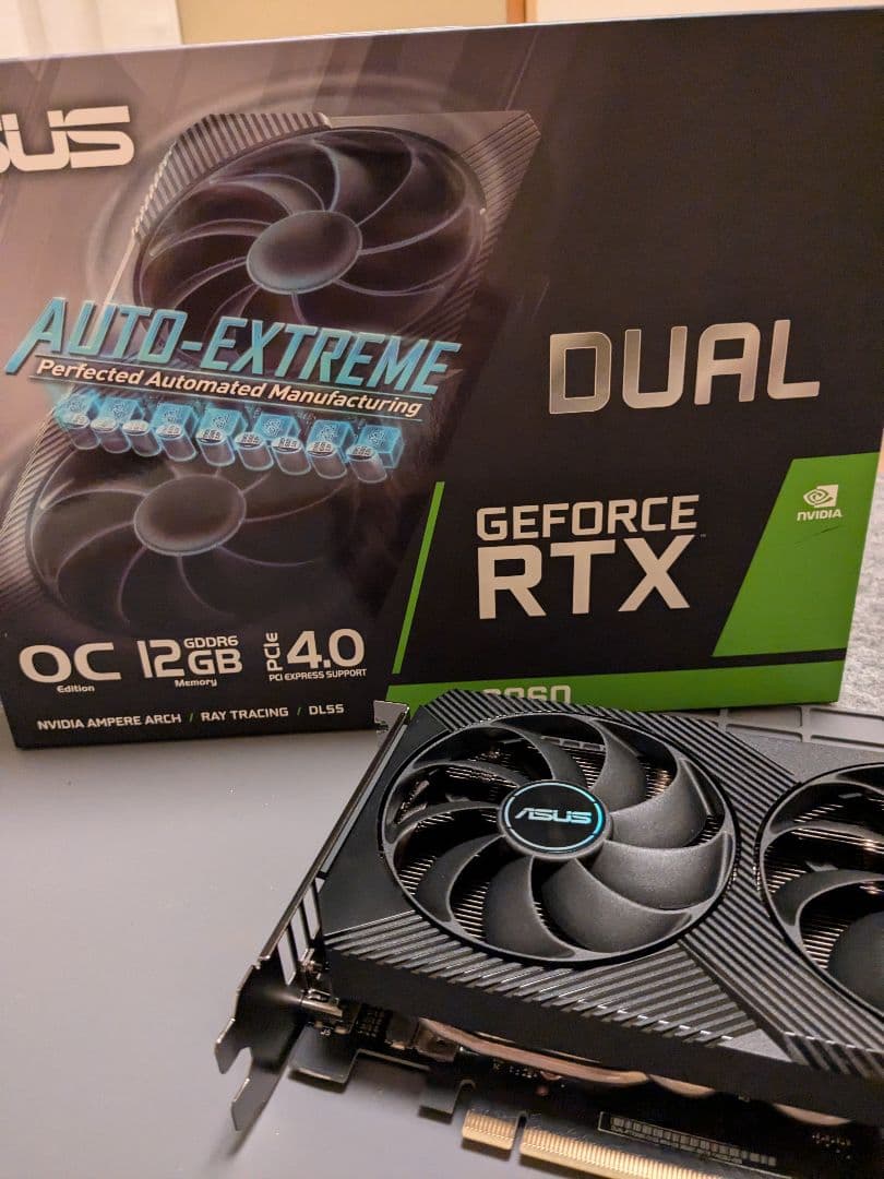 断*中様 ASUS GeForce RTX 3060 OC 12GB GDDR6