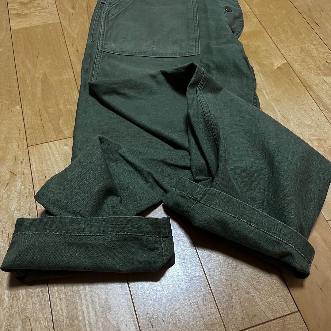 t*a様 60s US ARMY ベイカーパンツ OG-107 初期型 サイドア