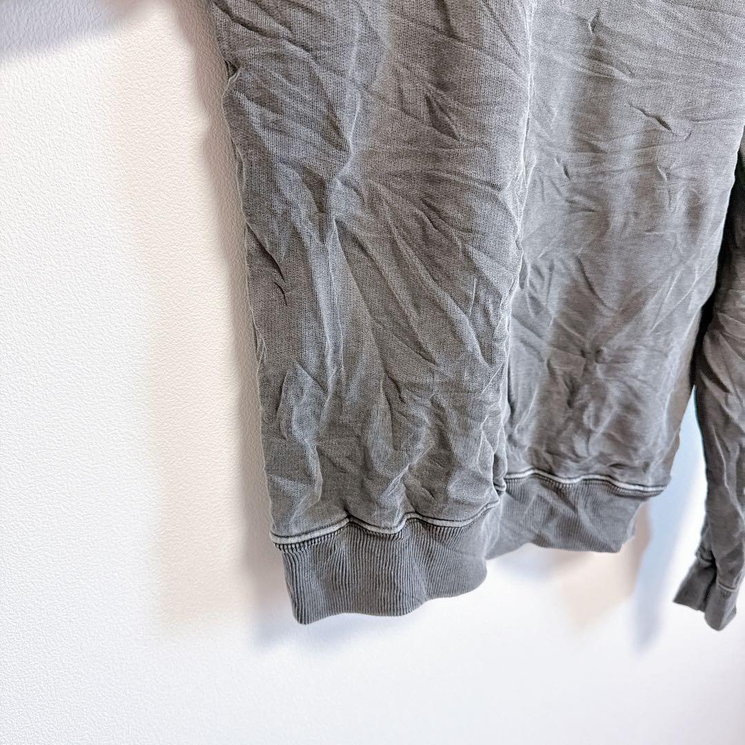 BALENCIAGA Parisプリント グレー 長袖　パーカー【S】バレンシア