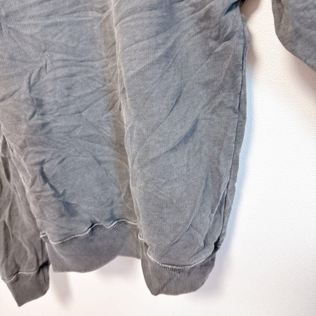 BALENCIAGA Parisプリント グレー 長袖　パーカー【S】バレンシア