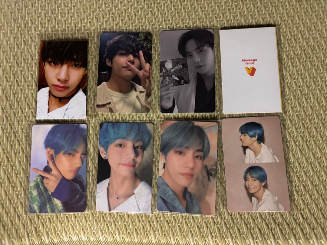 BTS V テヒョン テテ トレカ まとめ売り 8枚