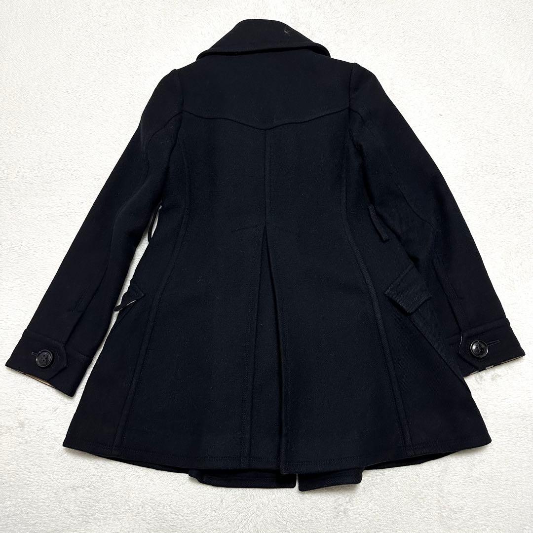 美品　BURBERRYBLUELABEL ウールコート　ノバチェック　アンゴラ混