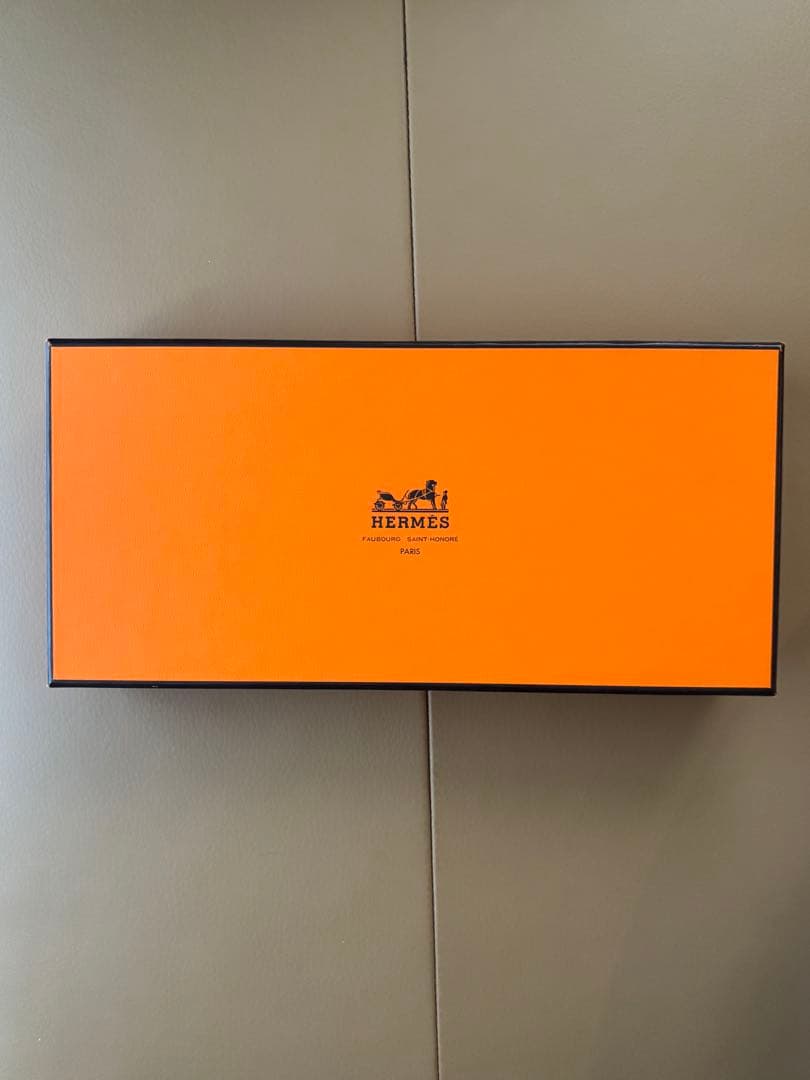 HERMES エルメス　手袋　グローブ　レザー　カシミア 71/2