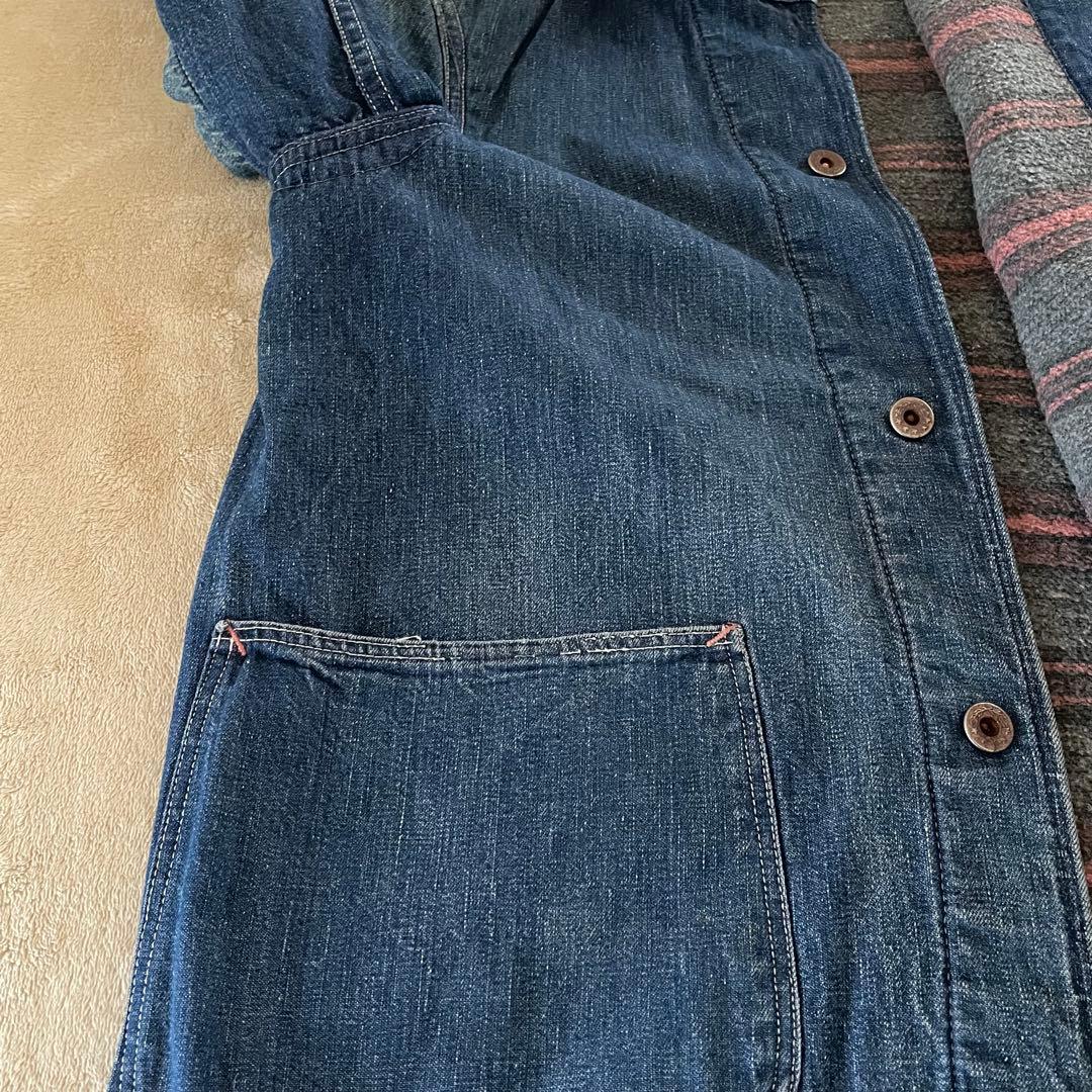 40s カバーオール デニム 大戦 ヴィンテージ USA VINTAGE