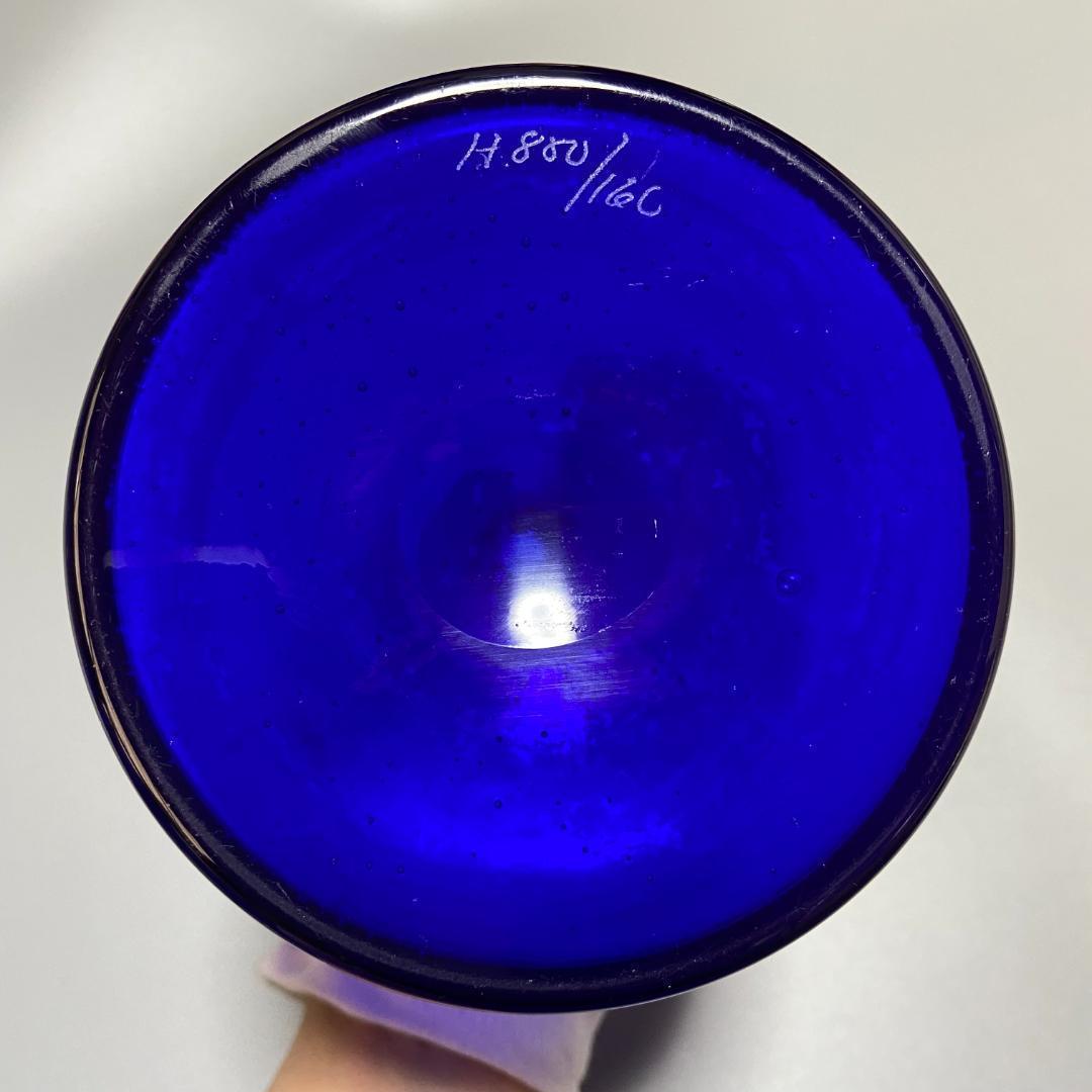 エリックホグラン BODA 北欧 ガラス 花瓶 高さ16.5cm G