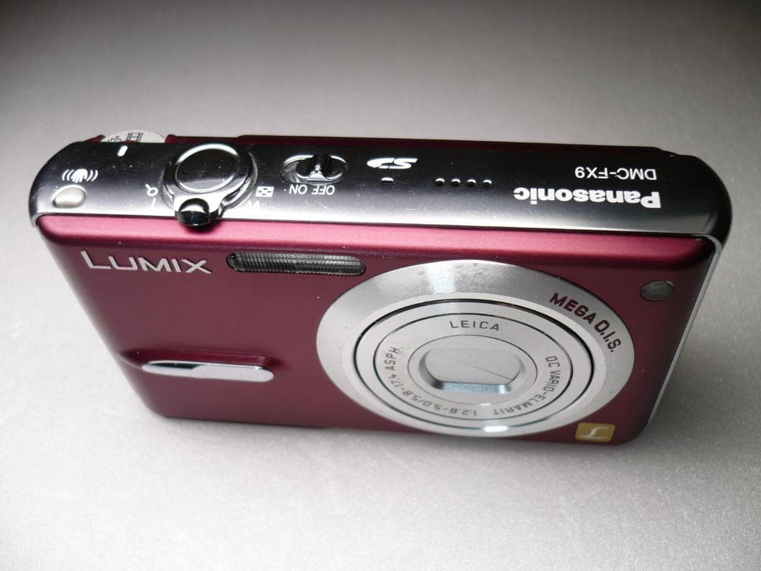LUMIX★DMC-FX9⭐️極美品⭕️安心の実働品★レッド