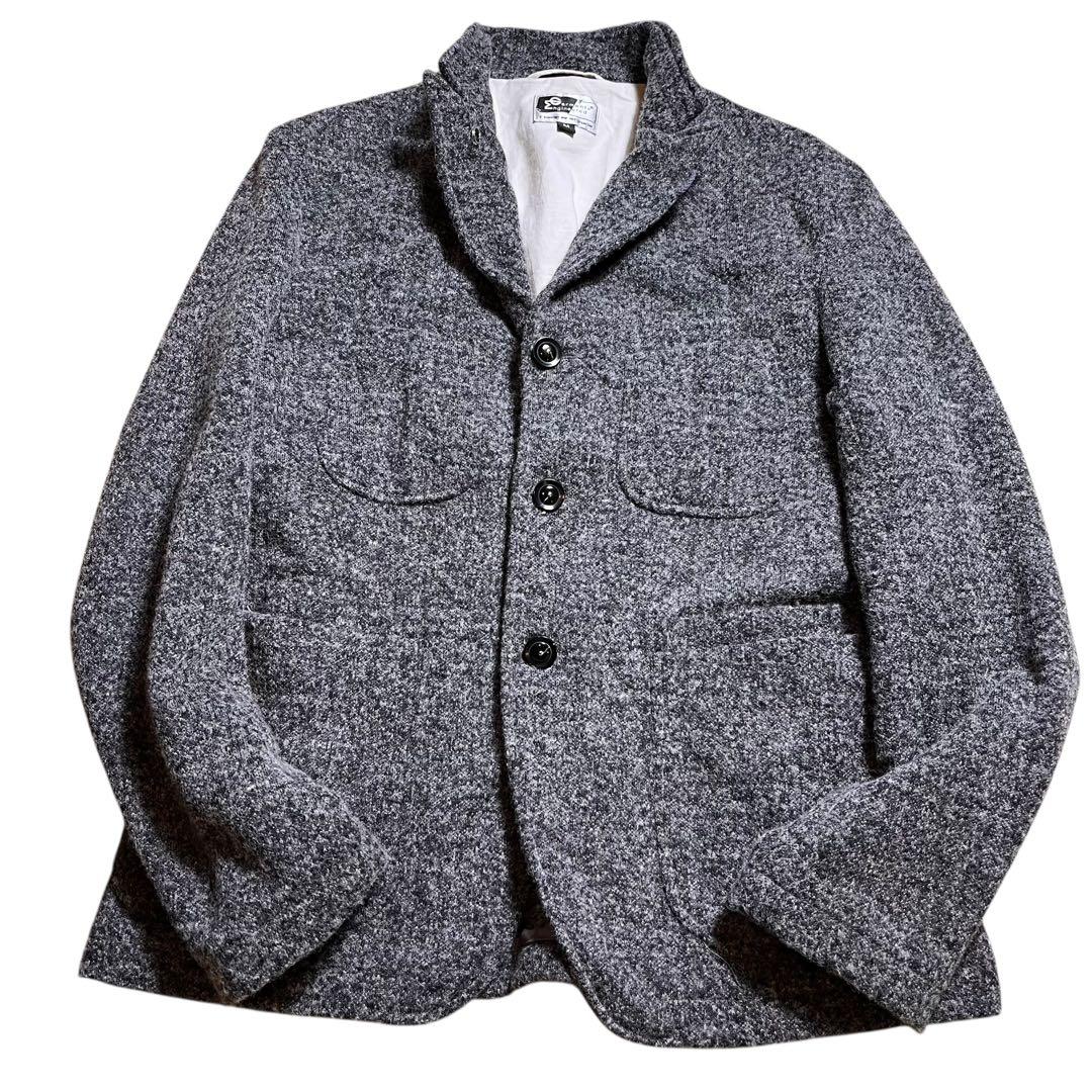 エンジニアードガーメンツ　ウール混　ベッドフォードジャケット　グレー