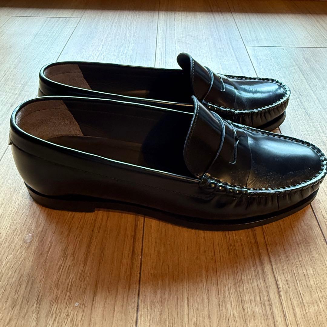 美品　BRENTELLA(ブレンテッラ) 黒ローファー　39