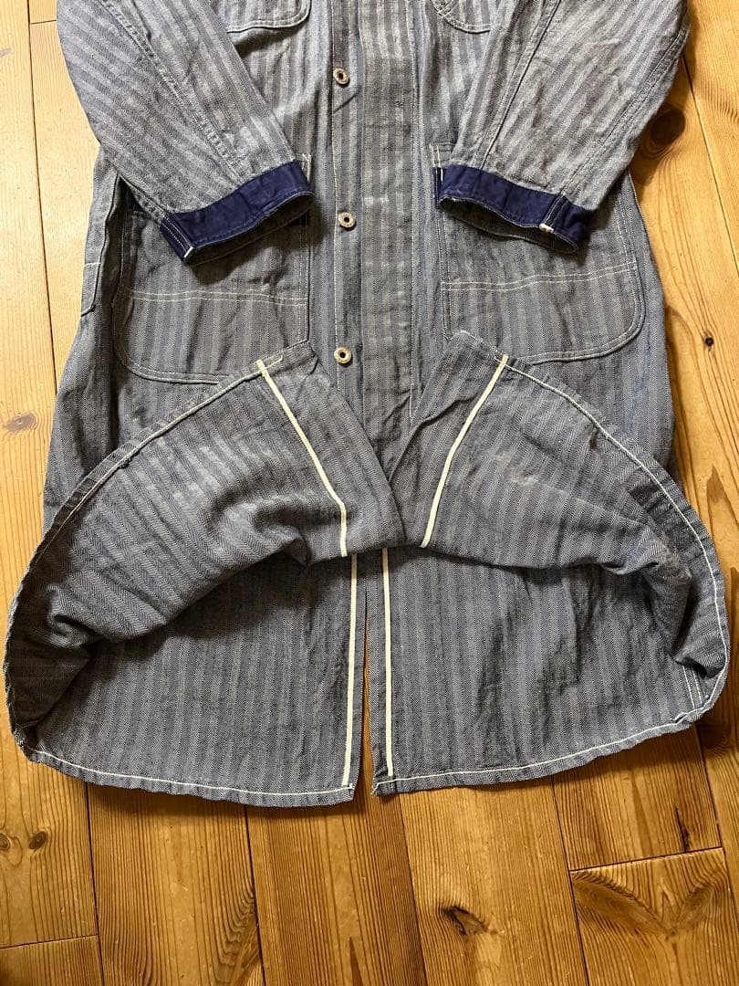 ビンテージ　ショップコート　ヴィンテージ ユニオンメイド　古着　デトロイト