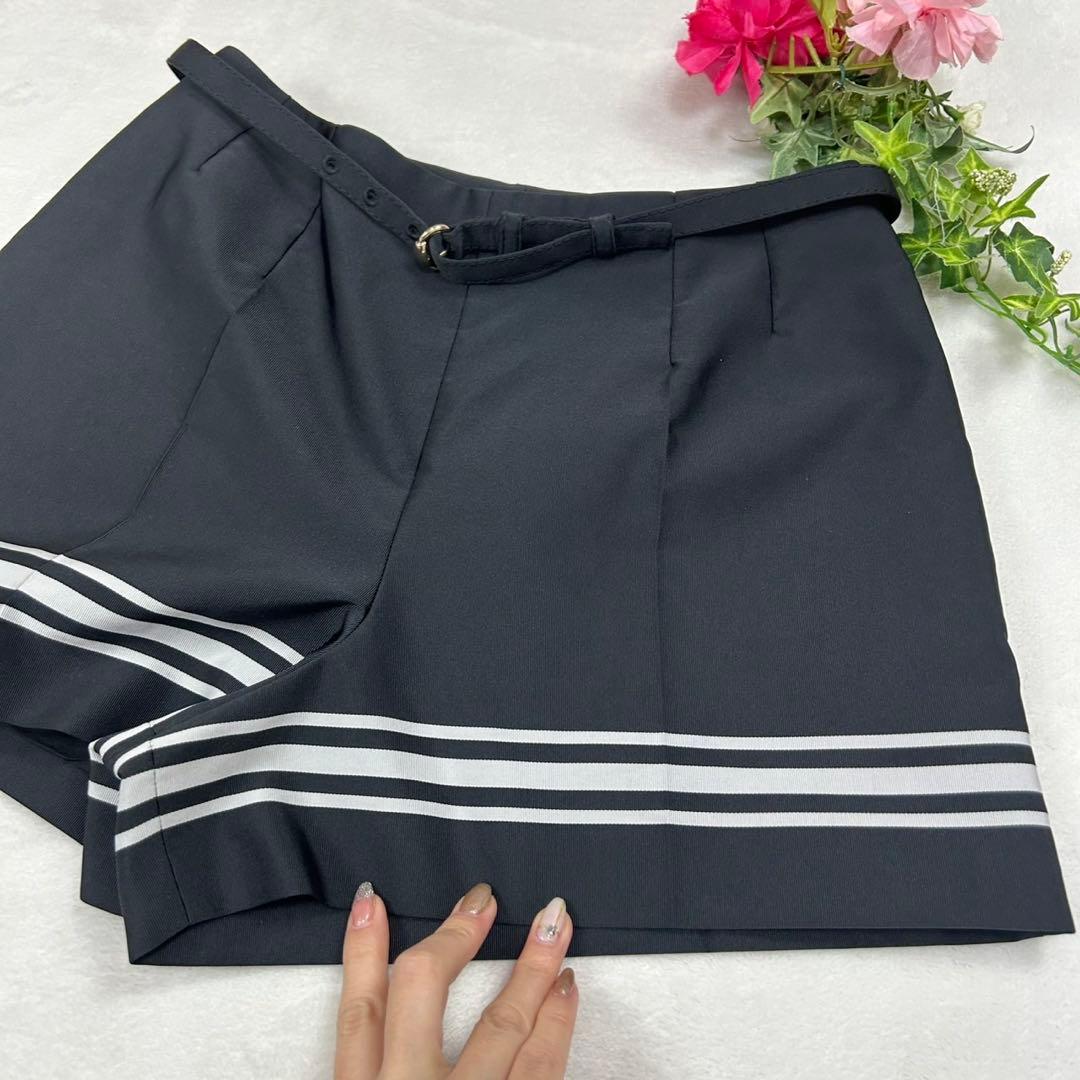 F191 新品未使用 M 38 グッチ ベルト付き ショートパンツ レディース