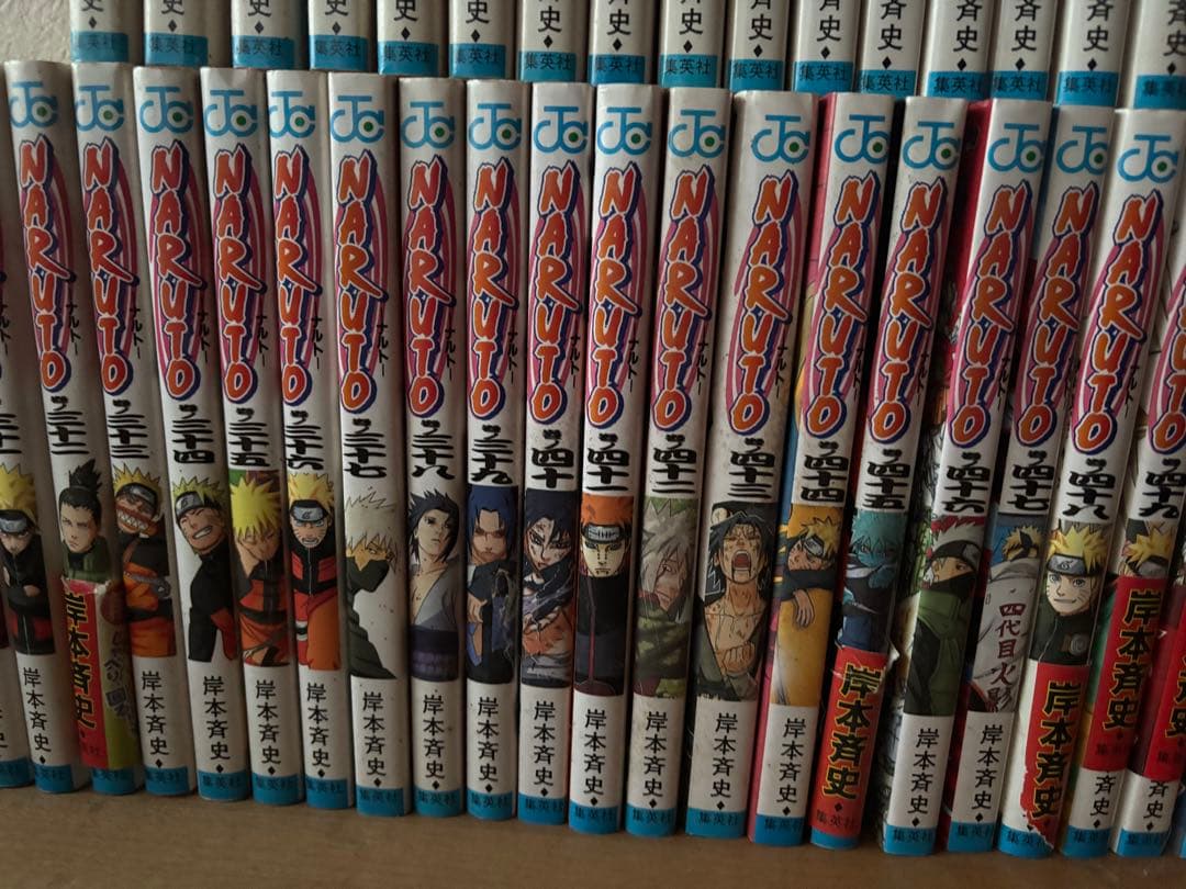 NARUTO 岸本斉史著 日本語版　1〜64