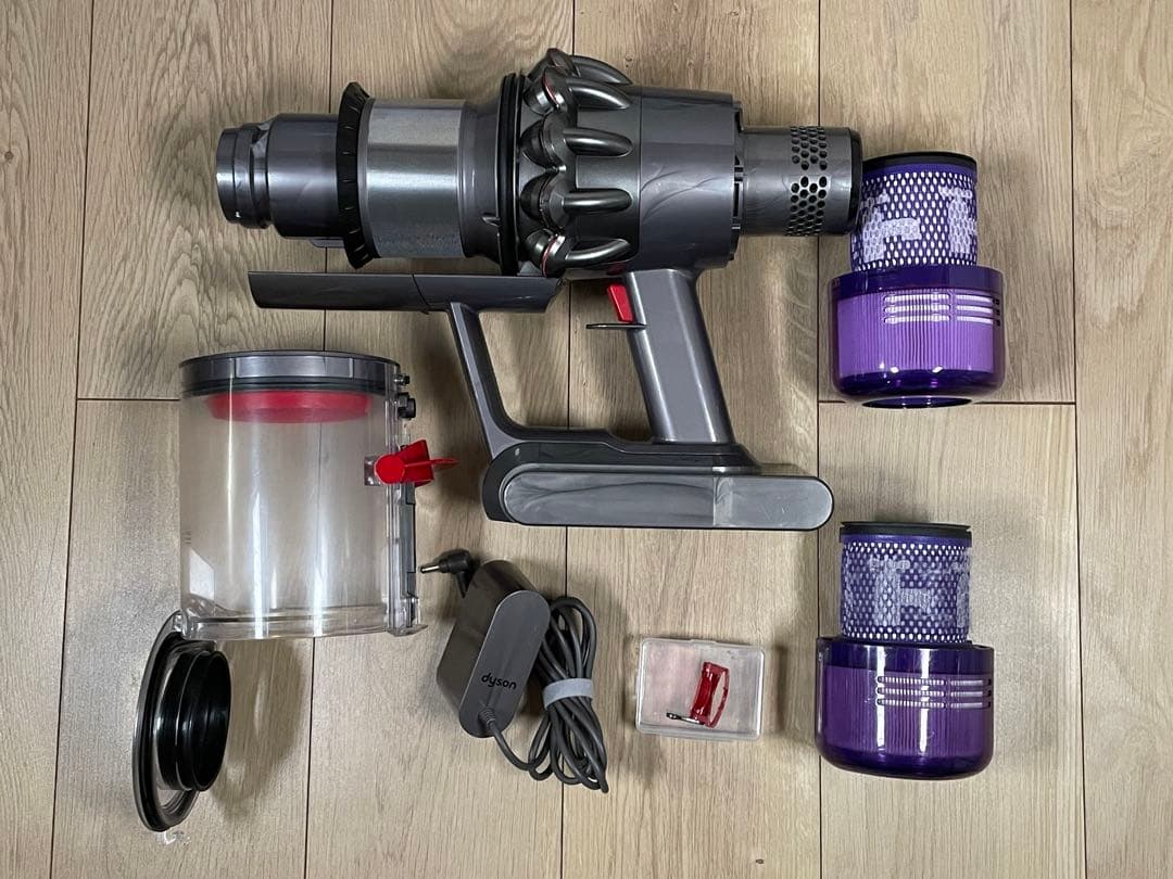 ダイソン③SV15V11 美品パイプ２ヘッドから選択　交換フィルター フルパーツ