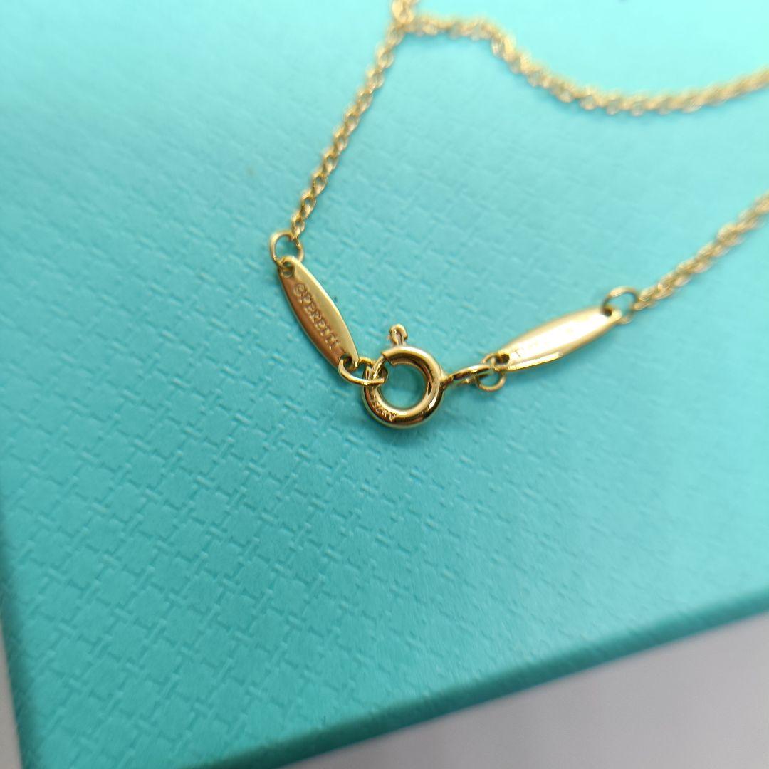 a*a様 極美品✨️　ティファニー　保存箱付き　バイザヤード　ゴールド　0.12