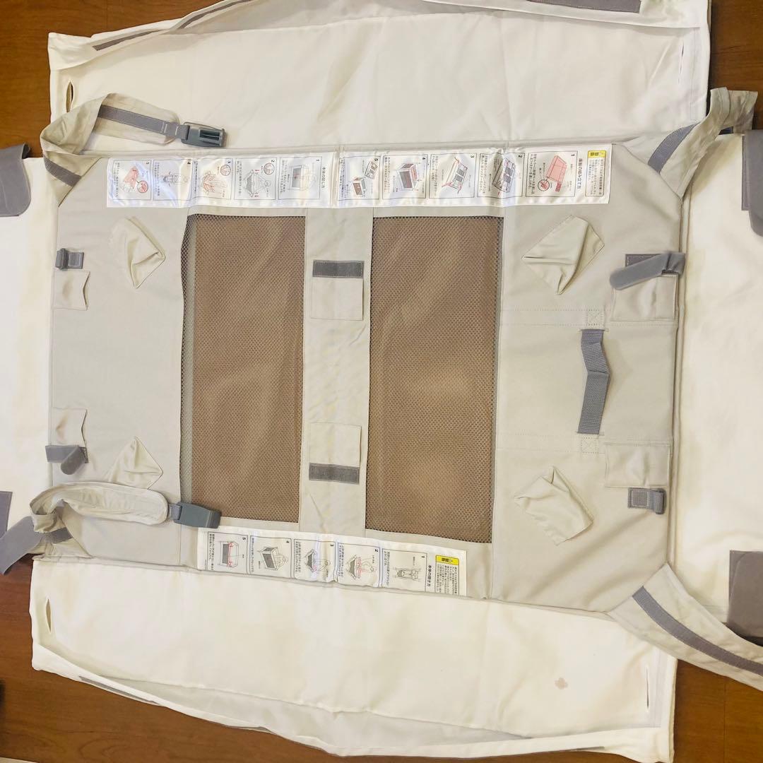 Aprica ベビーベッド　ココネルエアー　グレーベアー