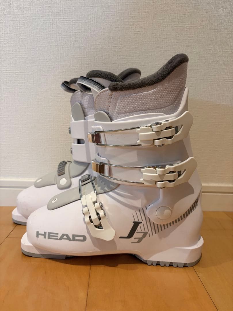 HEAD J3 スキー用ブーツ 子ども用 ホワイト　23.0〜23.5cm