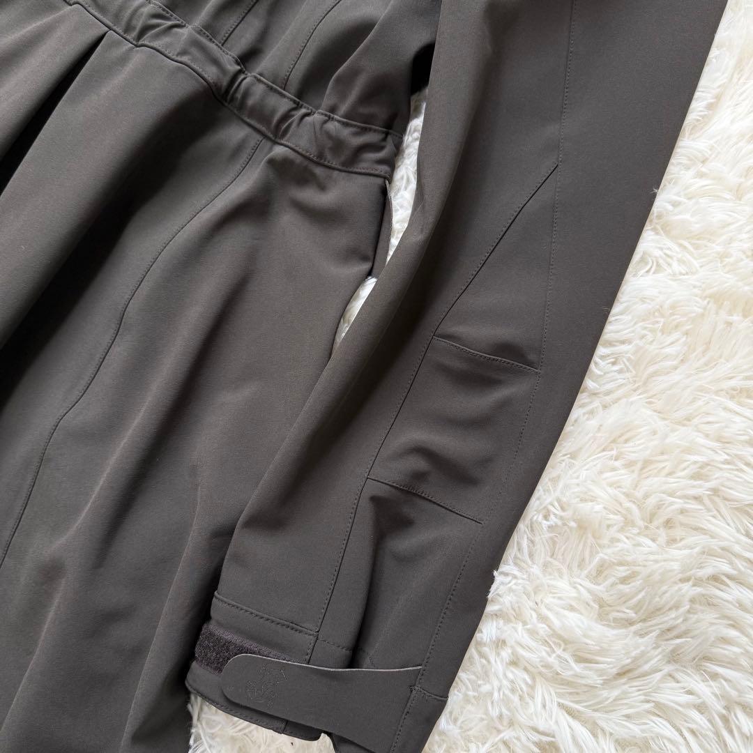 未使用級★マリテフランソワジルボー ミリタリー フーデットコート Y2K