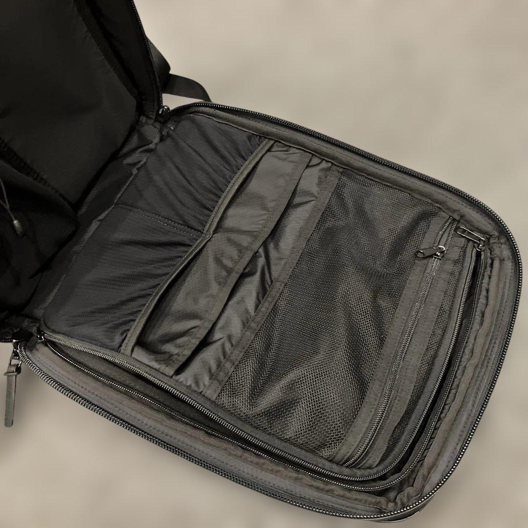 BROSKI AND SUPPLY レザー ブラック バックパック