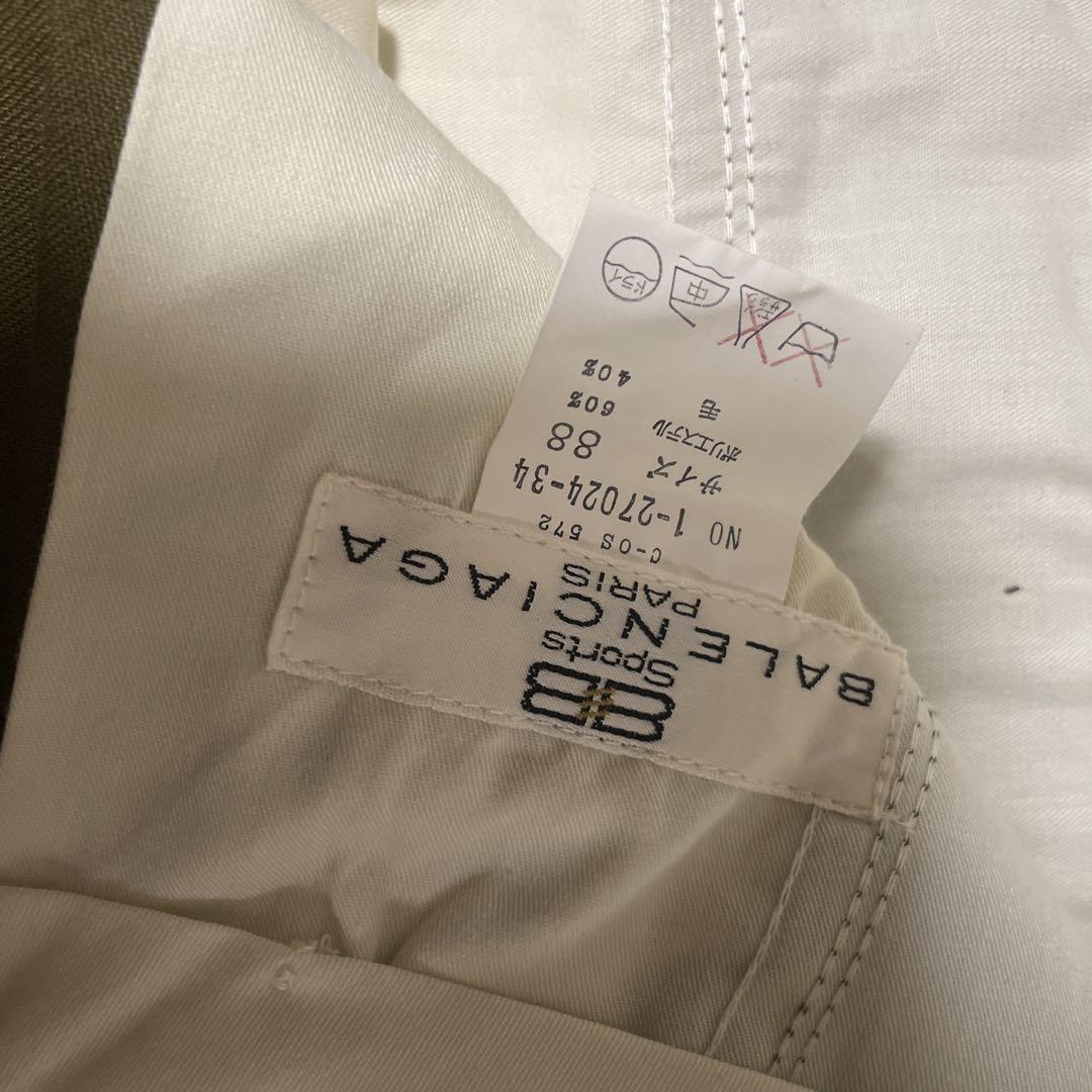 BALENCIAGA バレンシアガ 90s ビンテージ 2タックスラックスパンツ